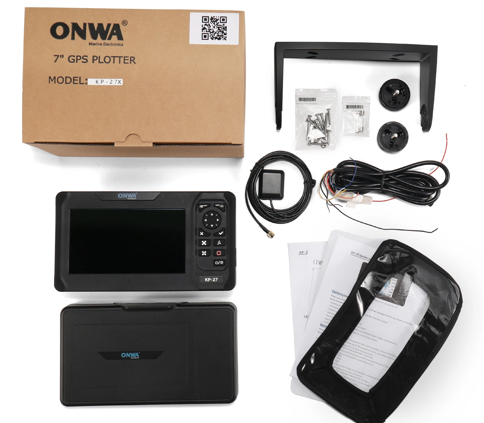 Fish Finder Transducer - 7 بوصة Onwa KP-27X. فئة B+