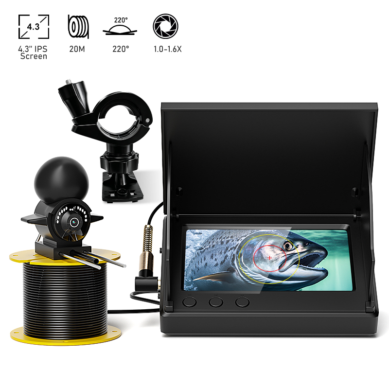 Fishing Camera - جهاز كشف الأسماك محمول بشاشة LCD
