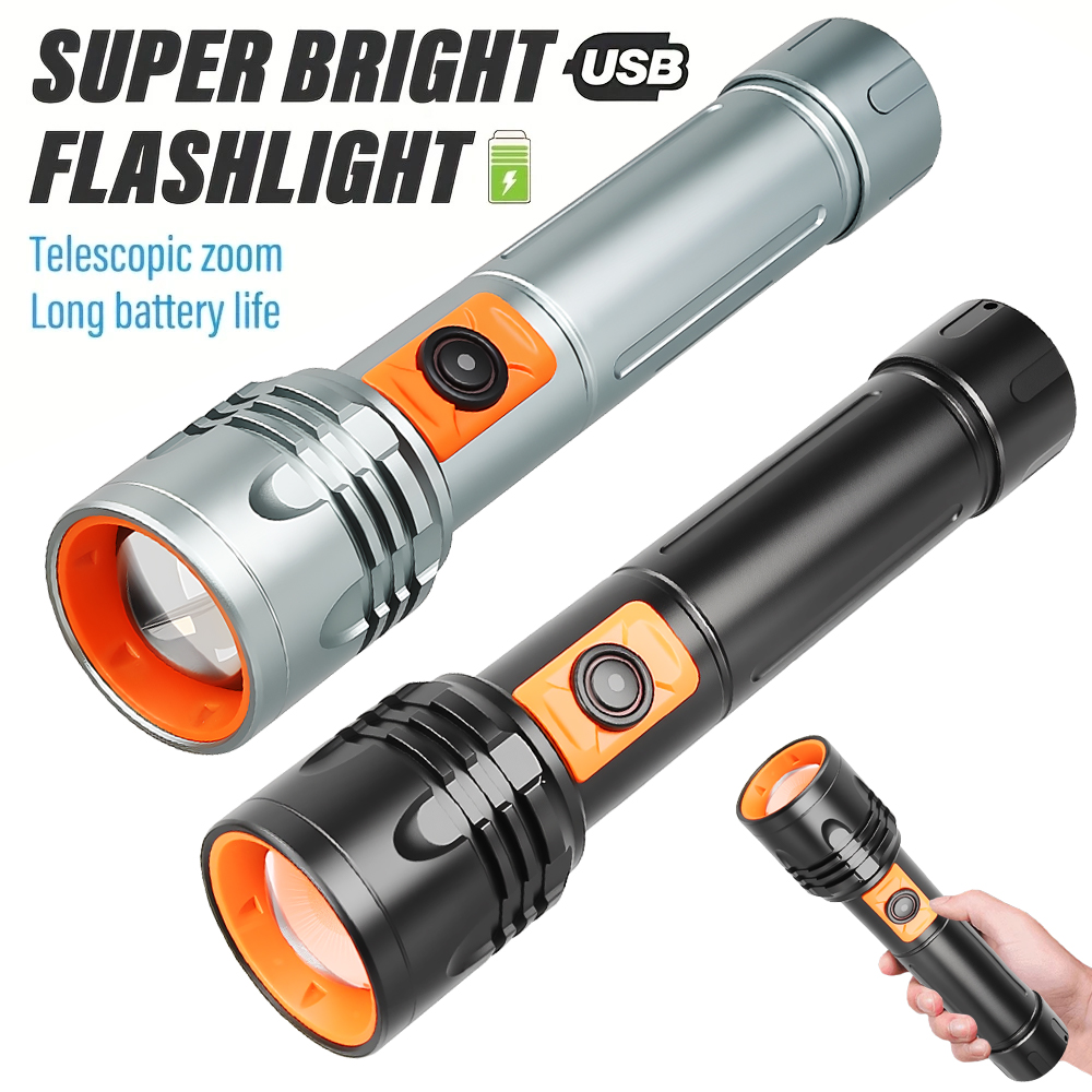 Fishing Light - مصباح يدوي LED عالي الطاقة USB