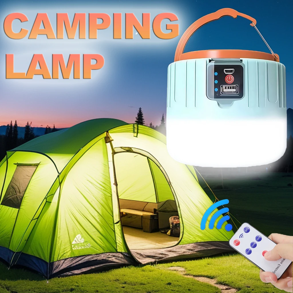 Fishing Light - فانوس التخييم بالطاقة الشمسية القابل لإعادة