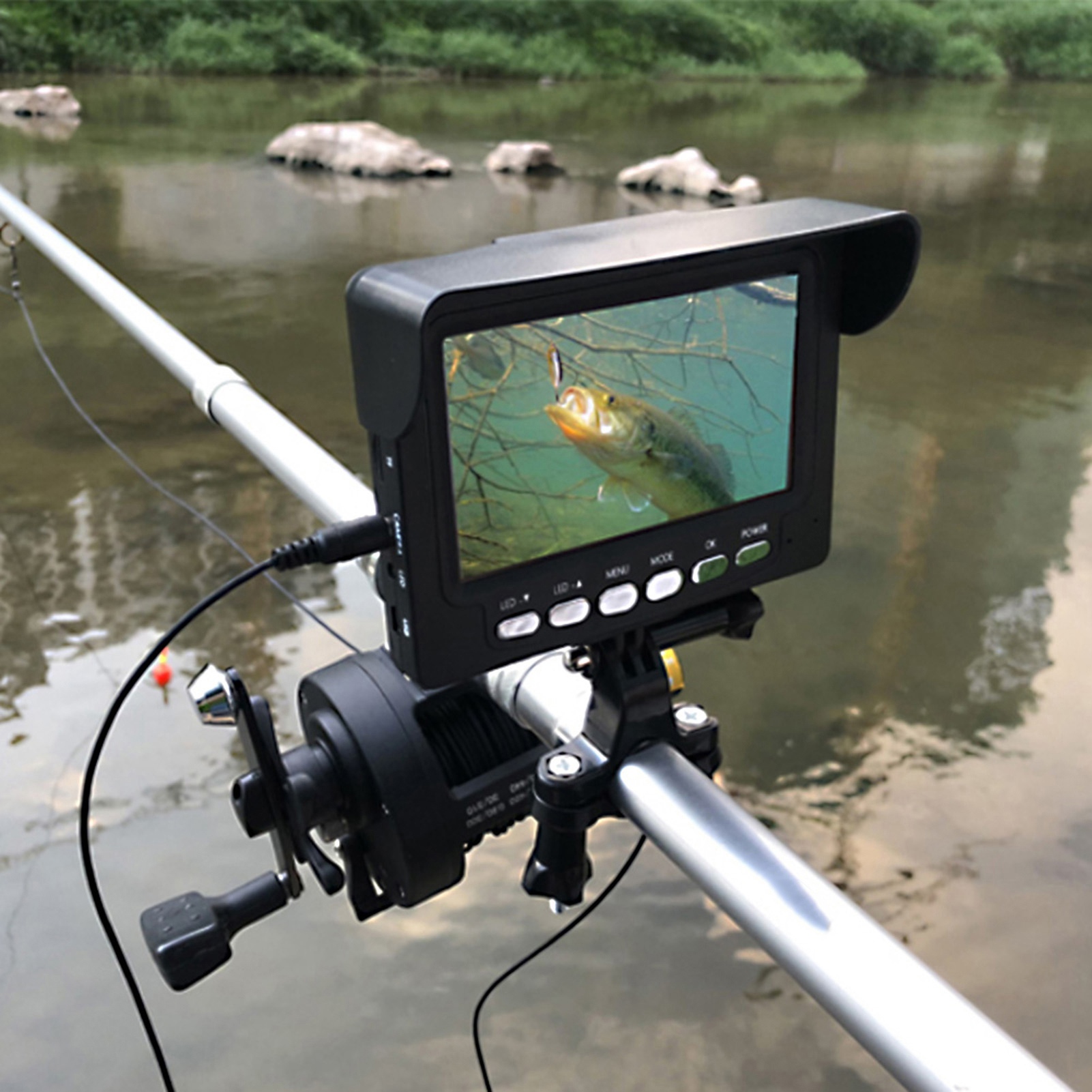 Fish Finder Portable - طقم كاميرا بصرية محمولة تحت الماء