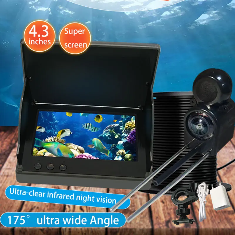 Fish Finder Battery - YS43A 4.3 بوصة كاشف الأسماك تحت