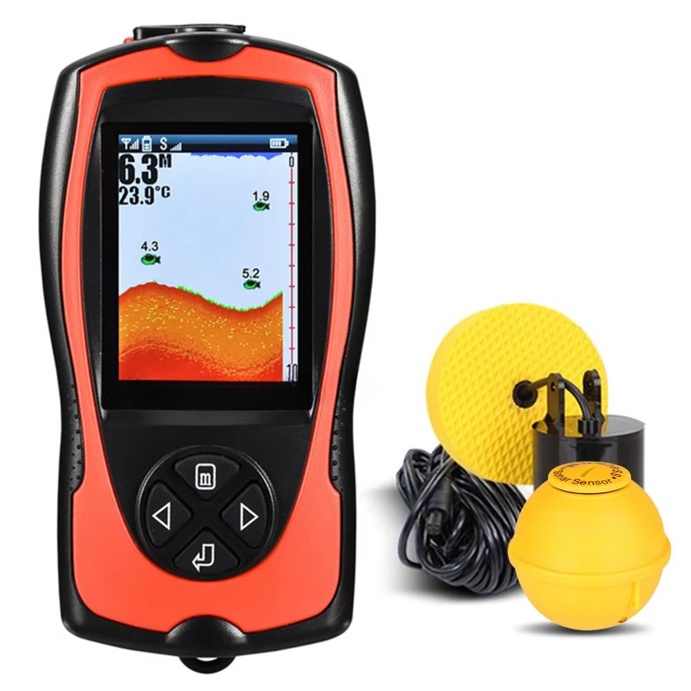 Fish Finder Portable - جهاز محمول لاكتشاف الأسماك بعمق 100