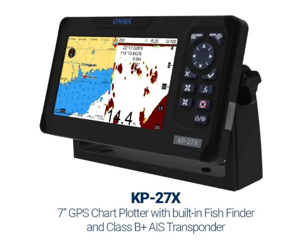 7 بوصة Onwa KP-27X. فئة B+ AIS - مراجعة Fish Finder Transducer وسعره