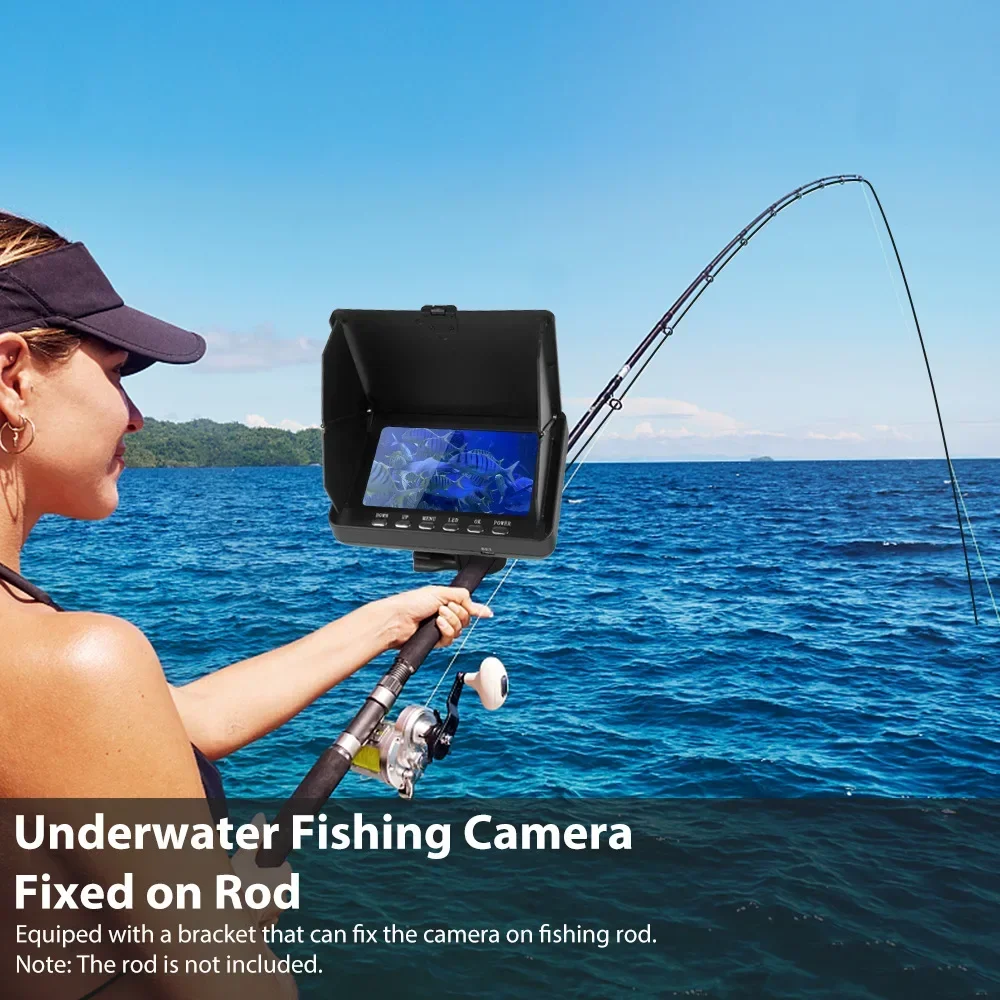 صياد السمك 5.0 بوصة شاشة الكري - مراجعة Fishing Camera وسعره