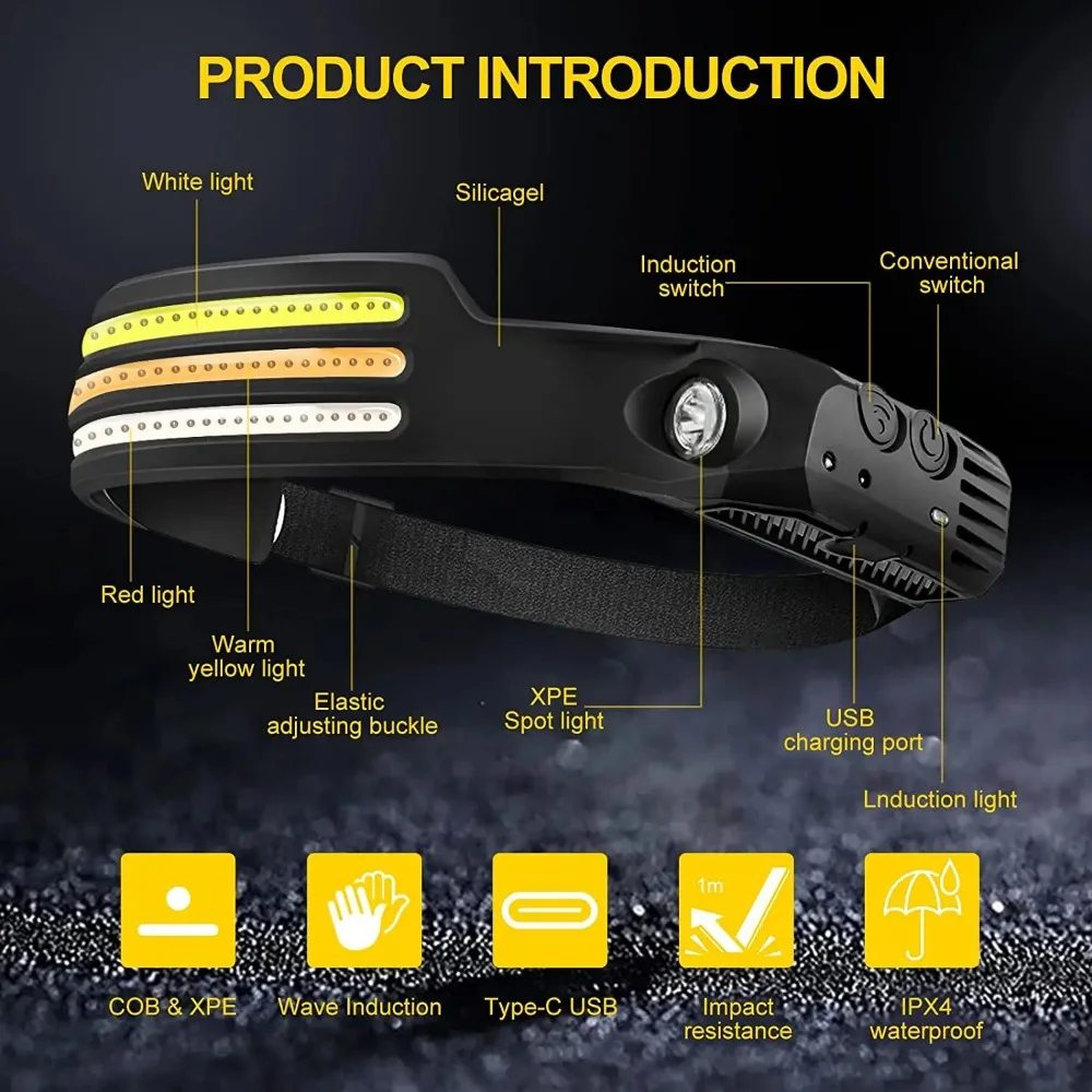 قابلة للشحن COB LED التعريفي ك - مراجعة Fish Finder Battery وسعره