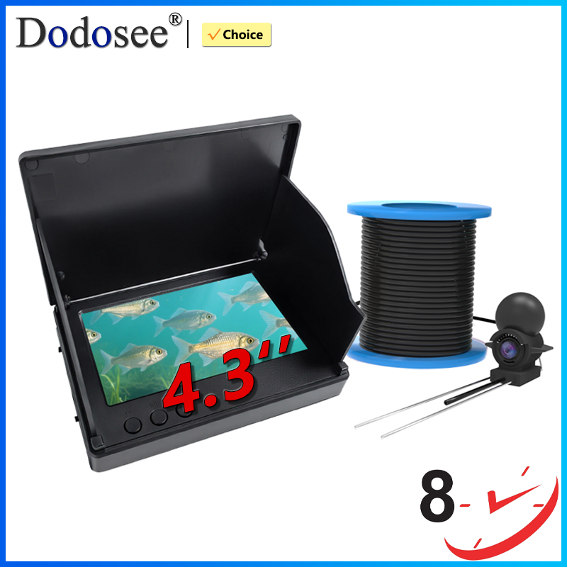دودوسي 220 °   كاميرا الصيد تح - مراجعة Fish Finder Portable وسعره