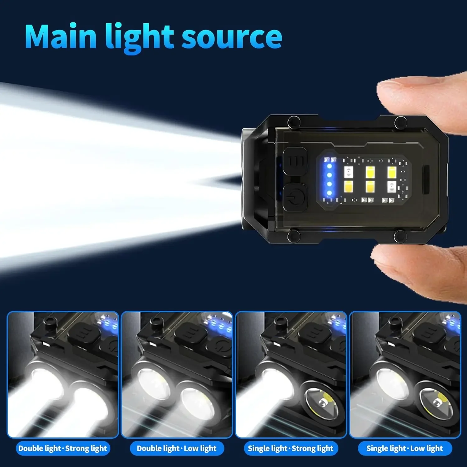 كليب على مصباح يدوي قابلة للشح - مراجعة Fishing Light وسعره