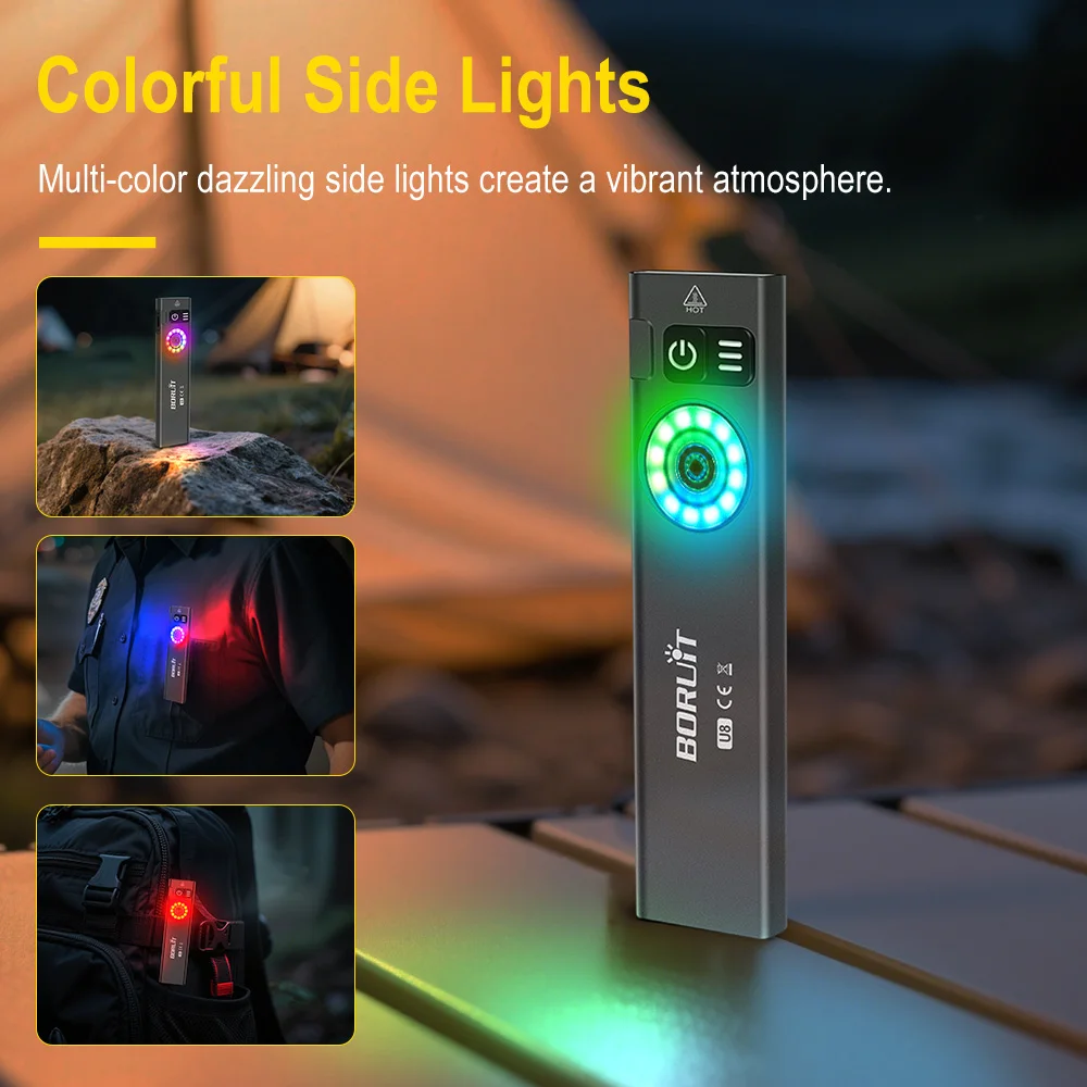 BORUiT U8 650LM EDC مصباح ليد  - مراجعة Fishing Light وسعره