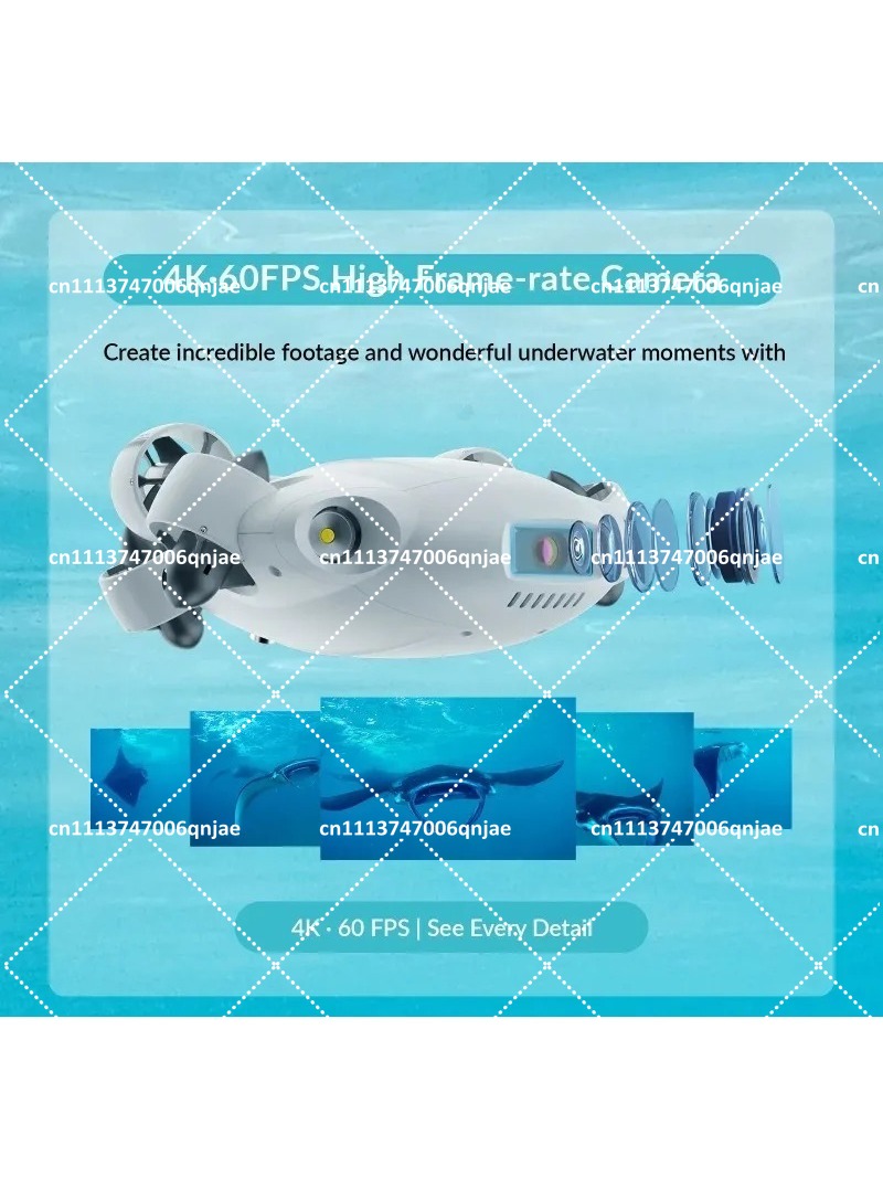 روبوت غوص تحت الماء مع كاميرا  - مراجعة Underwater Camera وسعره