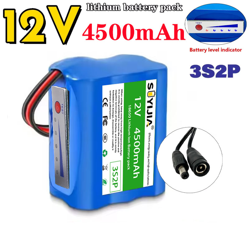 بطارية ليثيوم 18650 3s2p 12 فو - مراجعة Fish Finder Portable وسعره