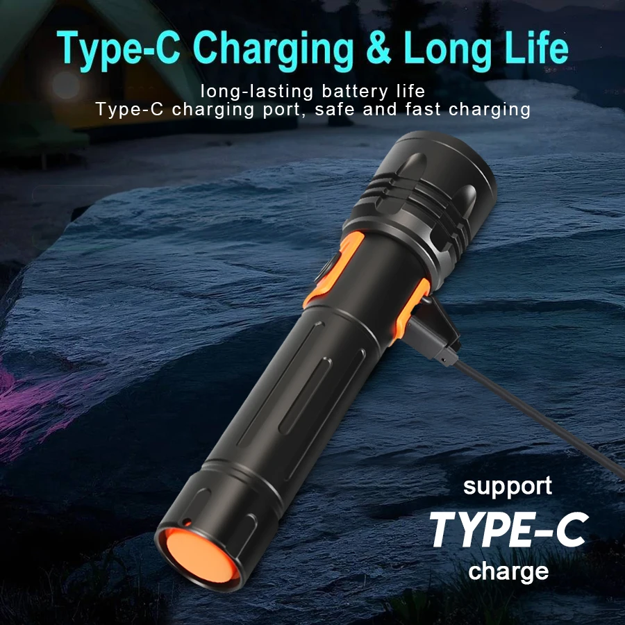 مصباح يدوي LED عالي الطاقة USB - مراجعة Fishing Light وسعره