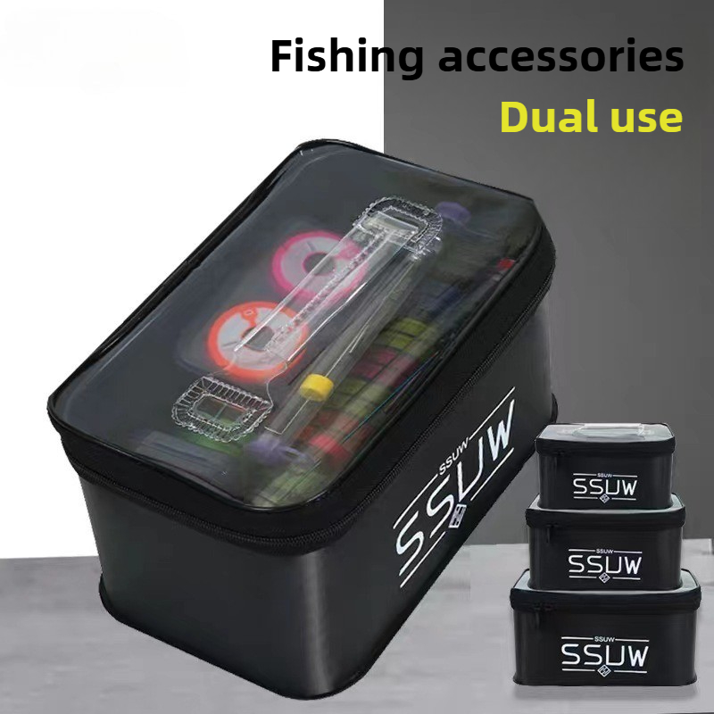 صندوق أدوات صيد الأسماك EVA ال - مراجعة Fish Finder Case وسعره