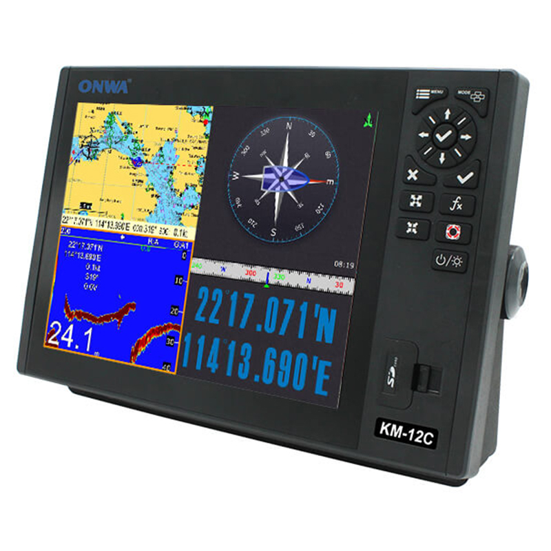 جهاز ONWA KM-12C لرسم الخرائط  - مراجعة Fish Finder Gps وسعره