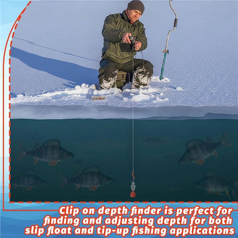 أدوات قياس عمق المياه القابلة  - مراجعة Fishing Depth Finder وسعره