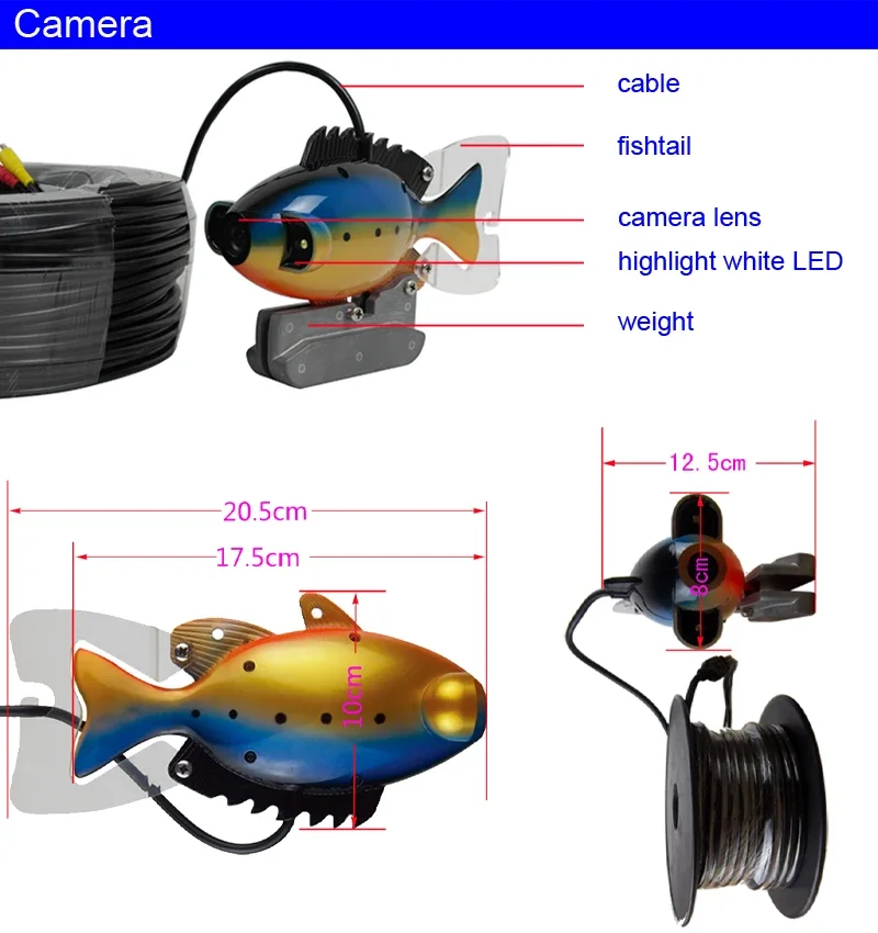 SY801 نظام مراقبة صياد السمك ت - مراجعة Fish Finder Portable وسعره