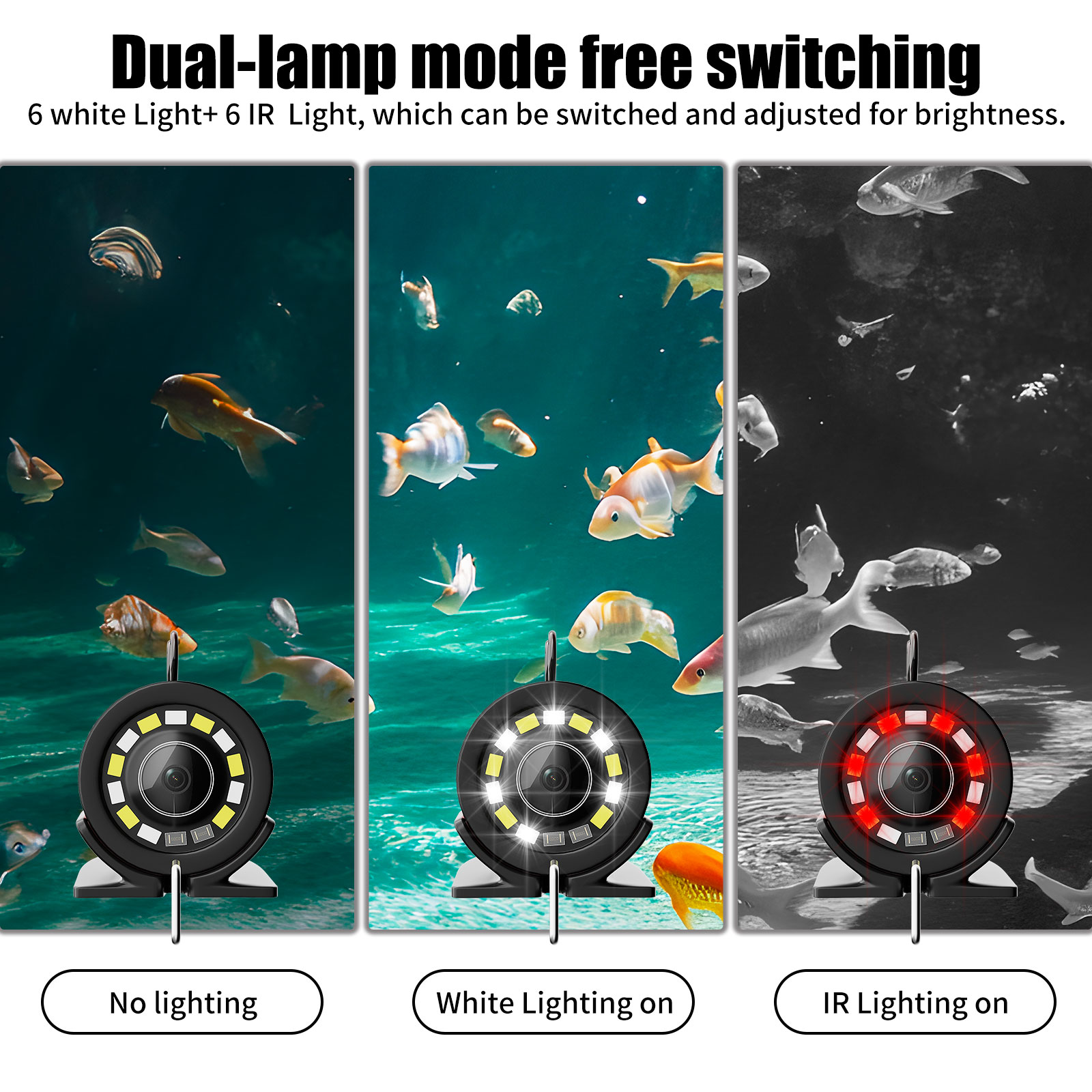 كاميرا صيد تحت الماء - كابل بط - مراجعة Fish Finder Cable وسعره