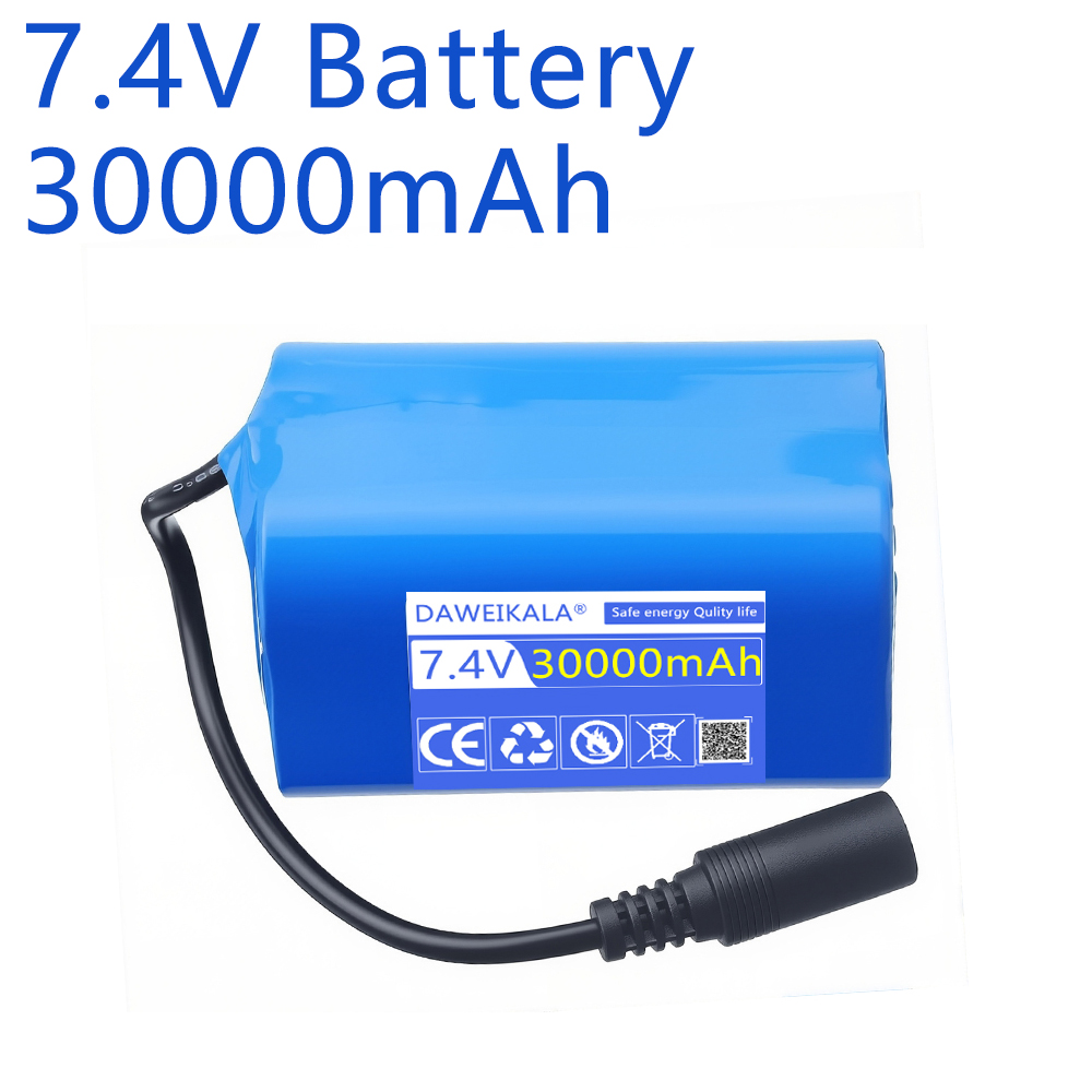 بطارية 7.4 فولت 30000 مللي أمب - مراجعة Fish Finder Charger وسعره