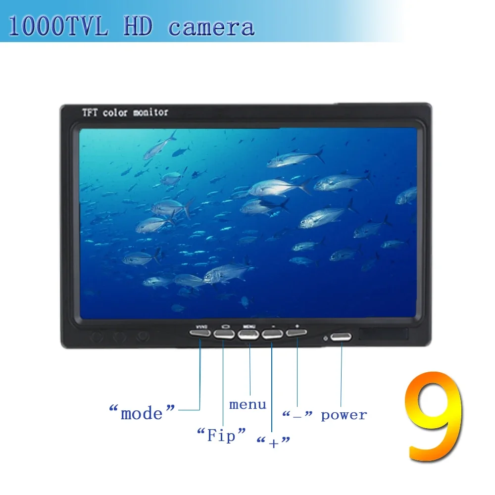 صياد السمك F08A 9 بوصة كاميرا  - مراجعة Fishing Camera وسعره