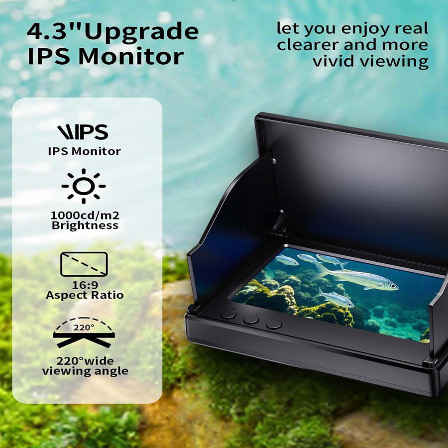 جهاز FOURQ المحمول لتحديد مواق - مراجعة Fish Finder Portable وسعره