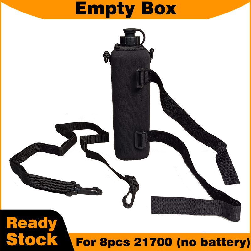 صندوق بطارية فارغ و BMS وحقيبة - مراجعة Fish Finder Battery وسعره