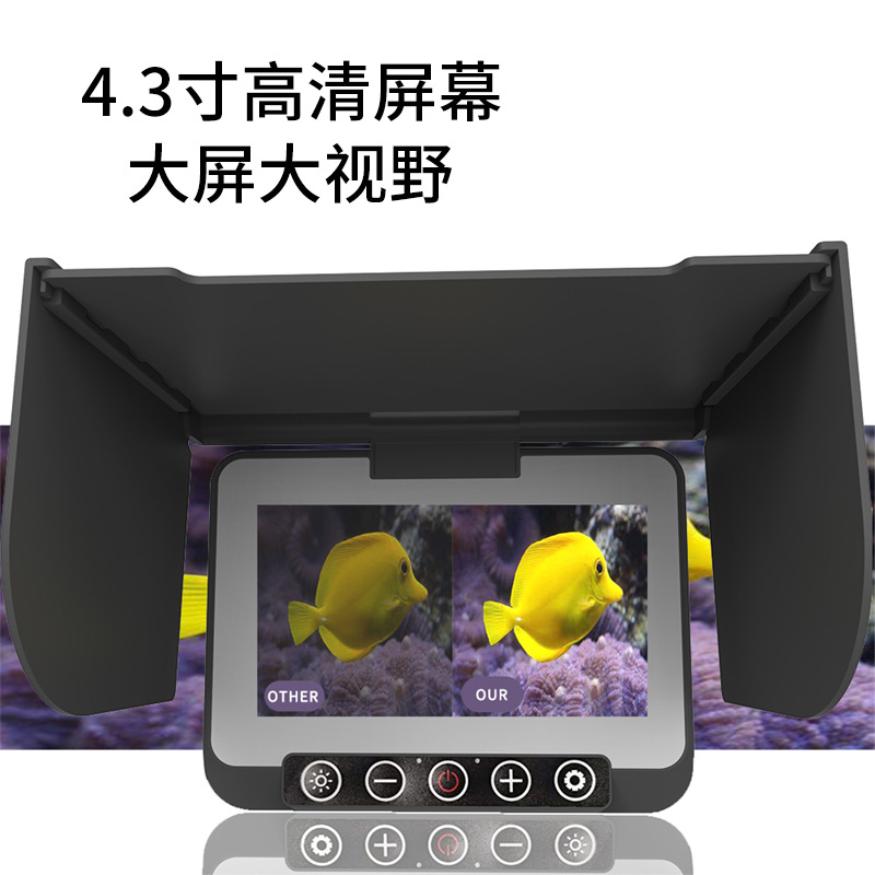 كاميرا صيد تحت الماء بشاشة IPS - مراجعة Fishing Camera وسعره