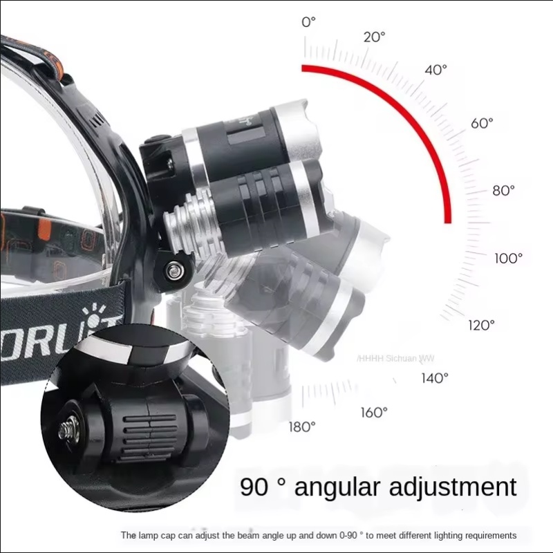 كشافات LED عالية الطاقة 18650  - مراجعة Fish Finder Battery وسعره