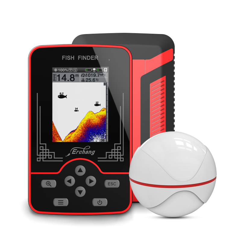 Erchang F13 مكتشف الأسماك اللا - مراجعة Fish Finder Gps وسعره