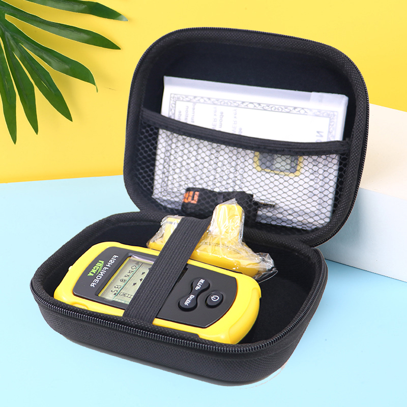 صياد السمك إيفا حقيبة التخزين  - مراجعة Fish Finder Portable وسعره
