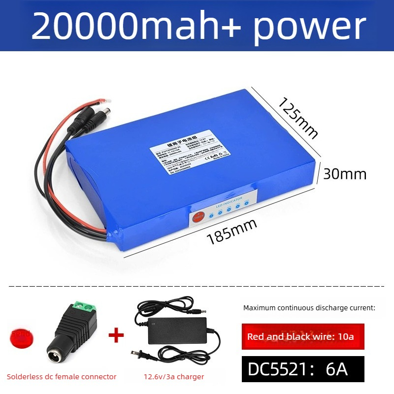 بطارية ليثيوم قابلة لإعادة الش - مراجعة Fish Finder Charger وسعره